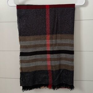 Elegant Plaid Women's Scarf